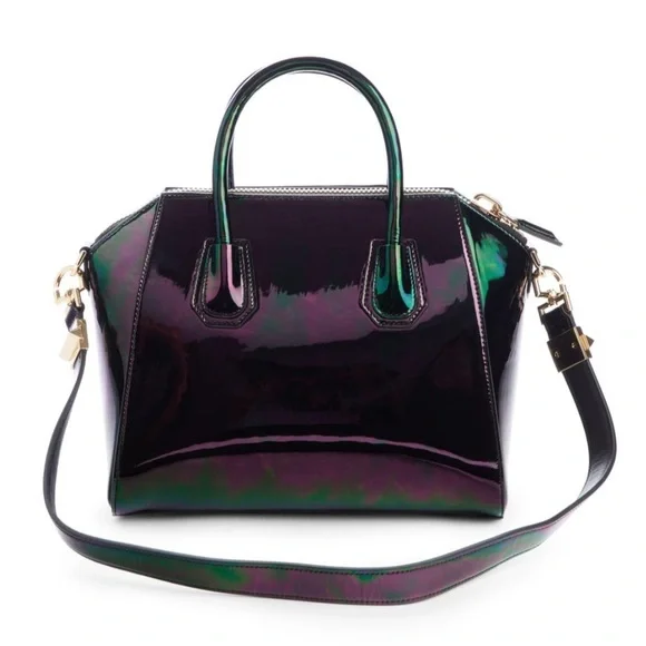 RARE Givenchy Antigona Oil Slick Iridescent satchel crossbody bag RETAIL 5,000 - Picture 3 of 13